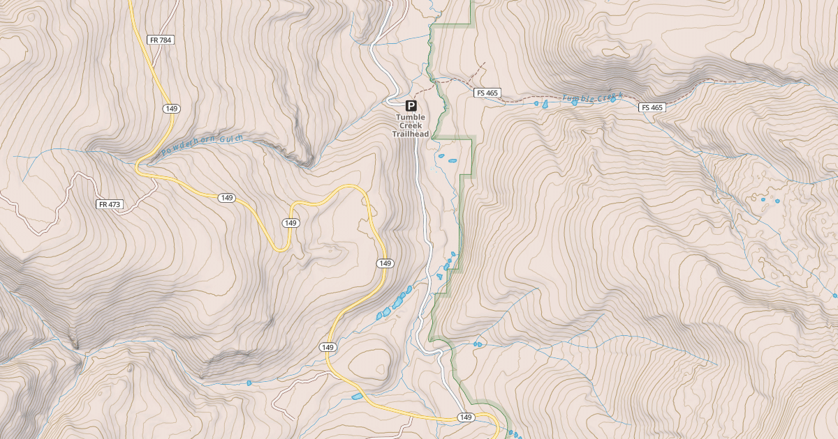 Map preview of GARDNER RIDGE