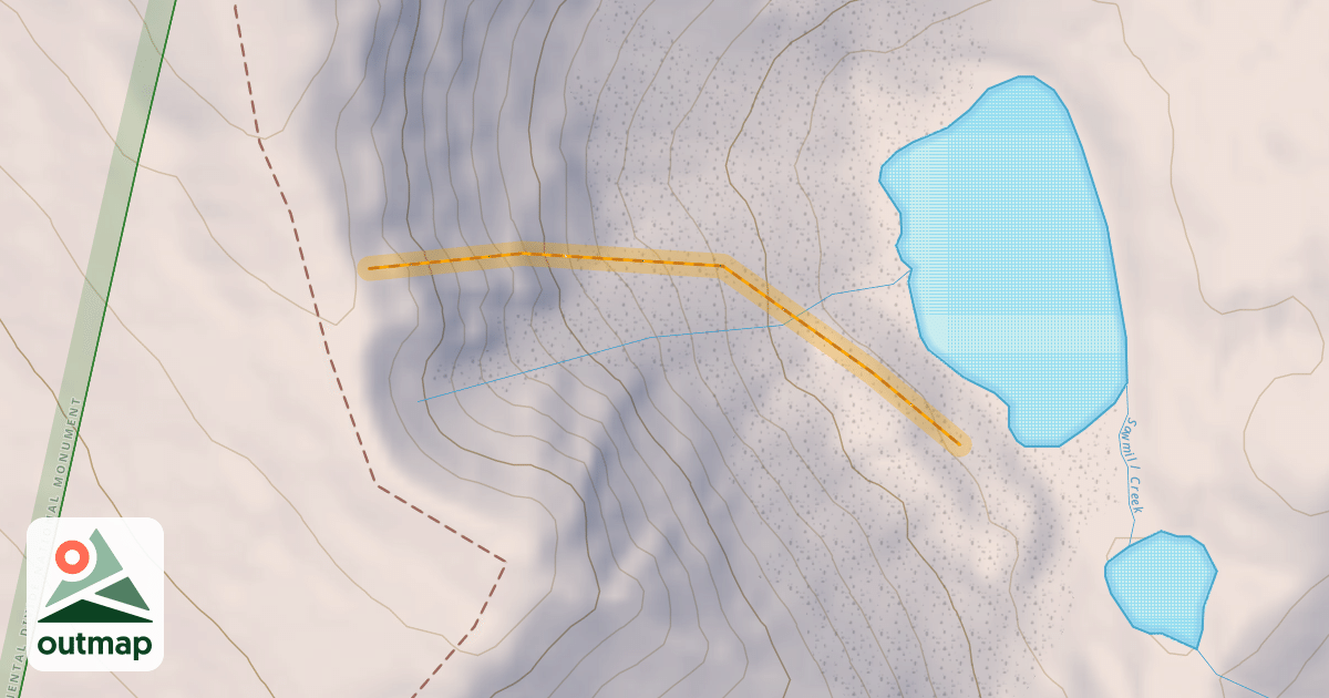 Map of vertical cornice