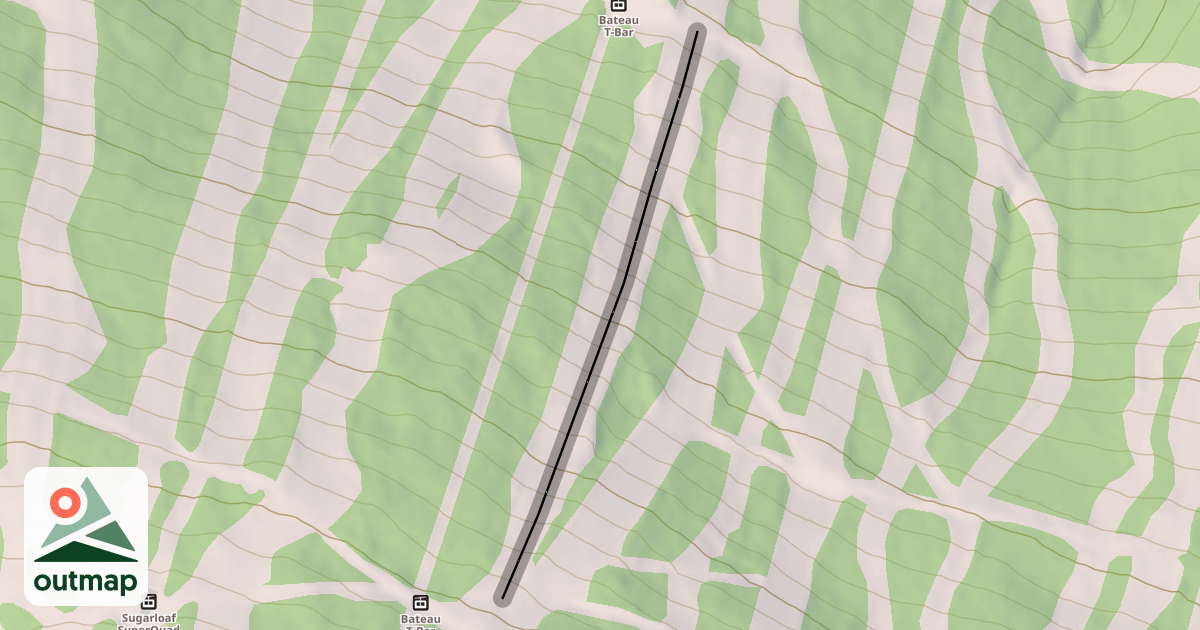Map of Upper Spillway