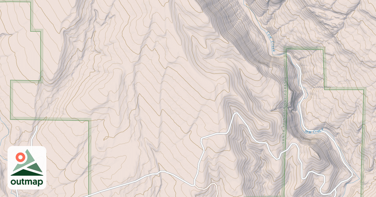 Map of USFS National Forest System Roads {34D1BFC7-4239-4F02-AB20-7056E87E1B7B}