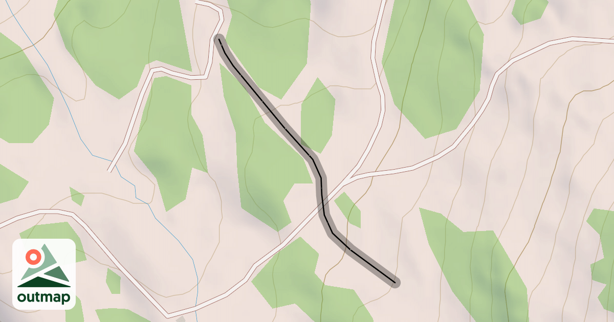 Map of Hooker Hump