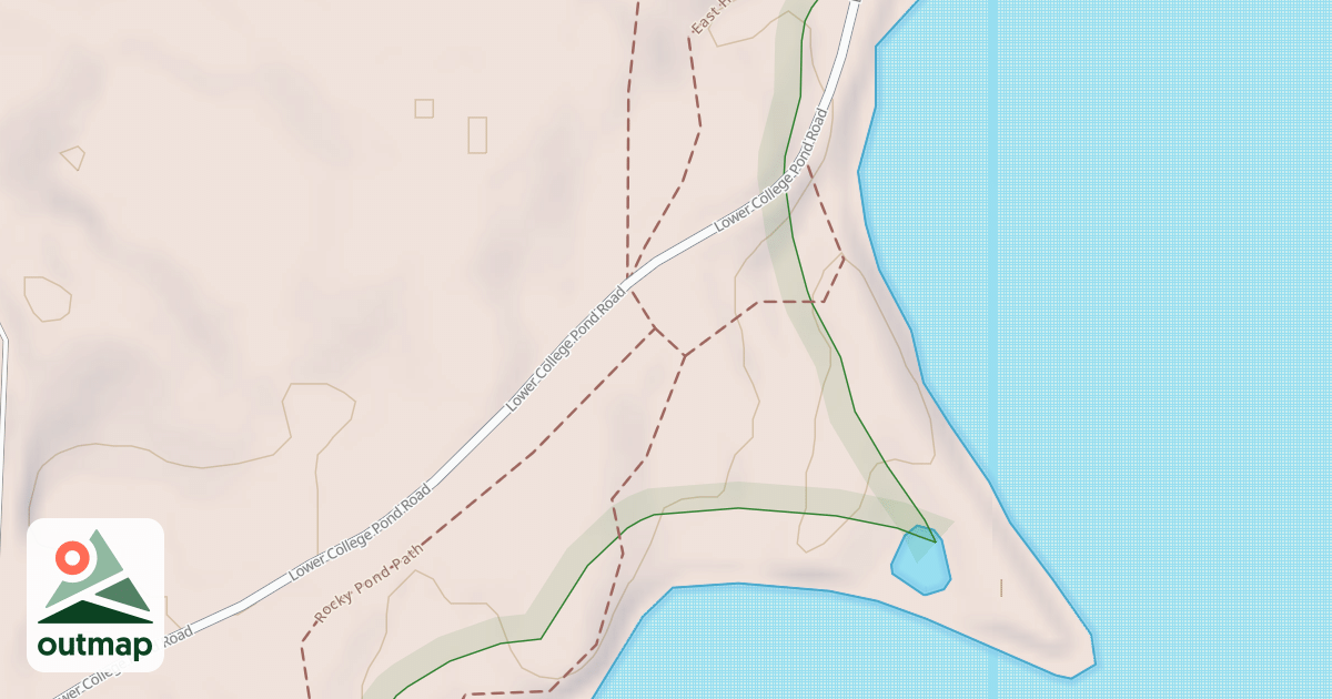 Map of Easthead Reservoir Trail