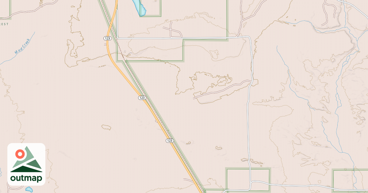 Map of KOSKI ROAD (CO RD 531)