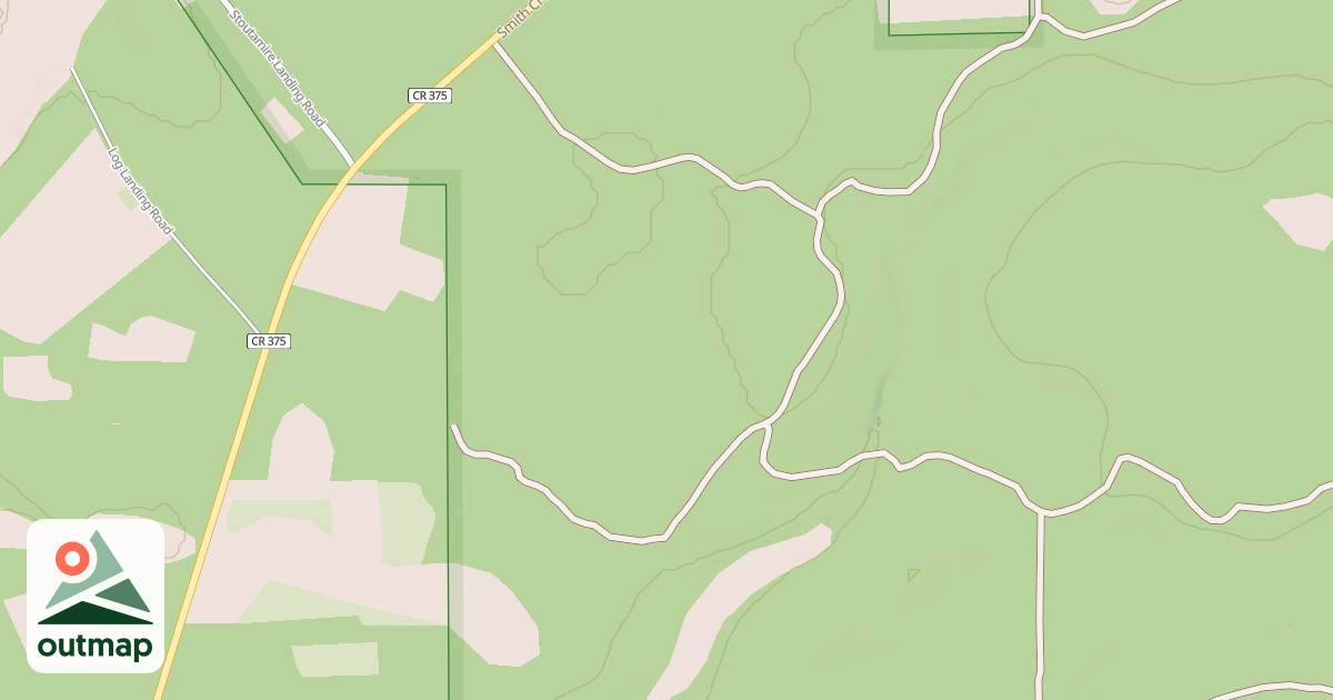 Map of USFS National Forest System Roads {1961041E-A2D7-4A55-A758-B01496F66084}