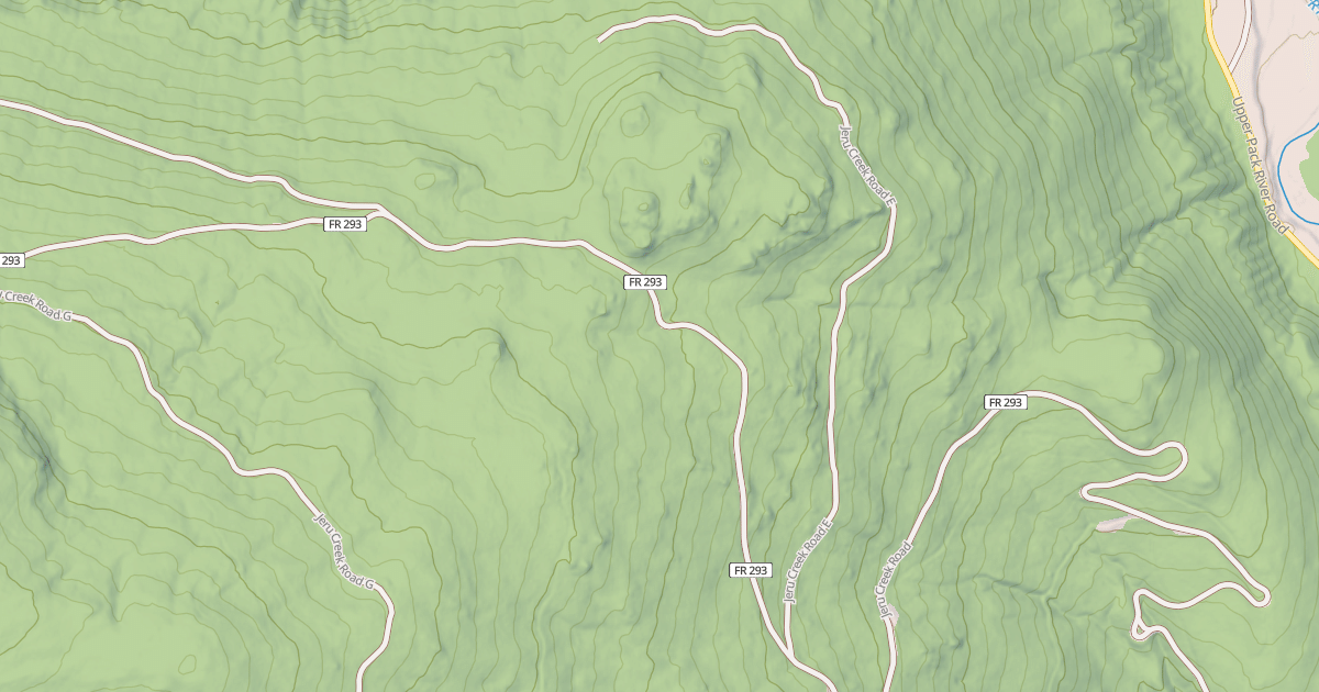 Map preview of JERU CREEK E