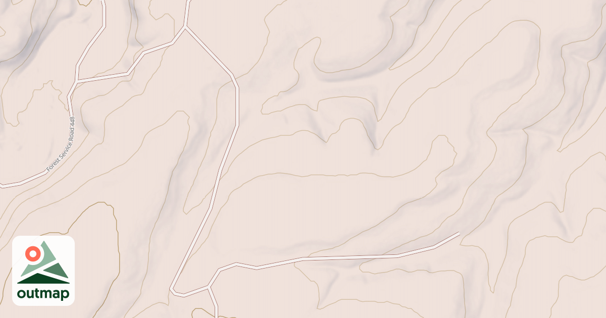 Map of USFS Motor Vehicle Use Map Roads {053DC316-B40D-49AA-A138-51899263C59E}