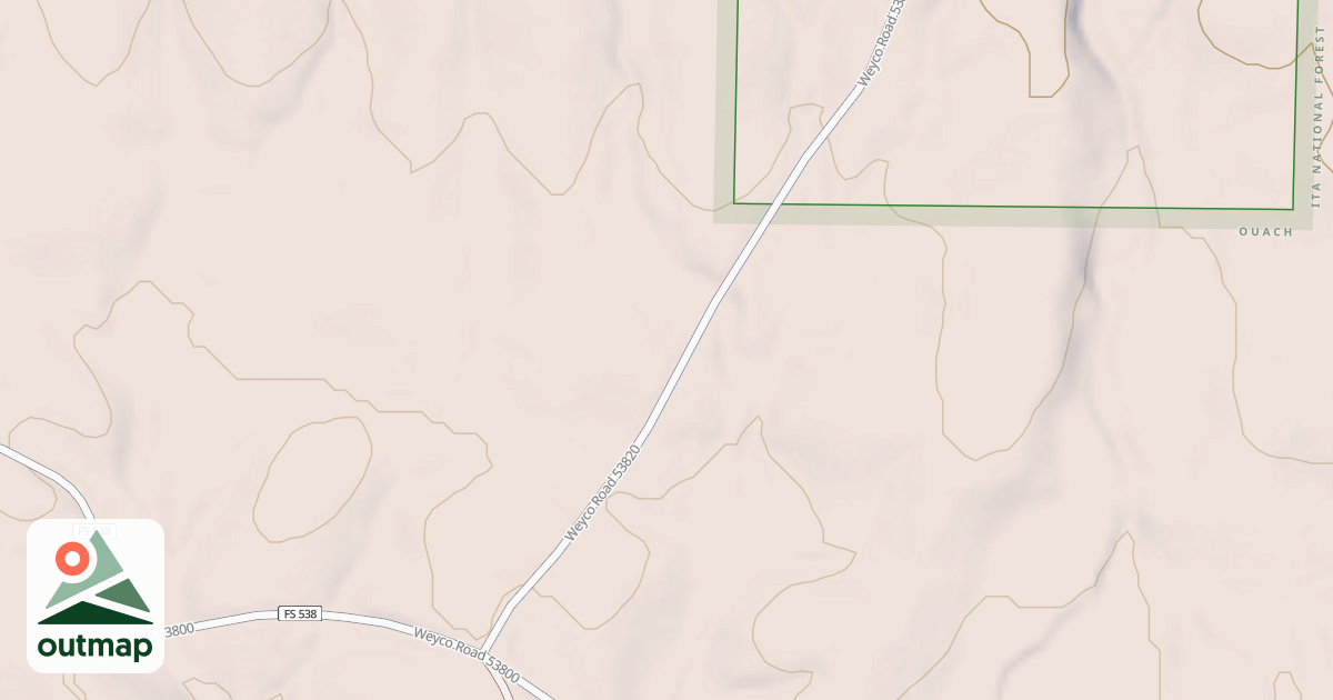 Map of USFS Motor Vehicle Use Map Roads {58AE4B3C-992F-4640-B737-603BCE441BD2}