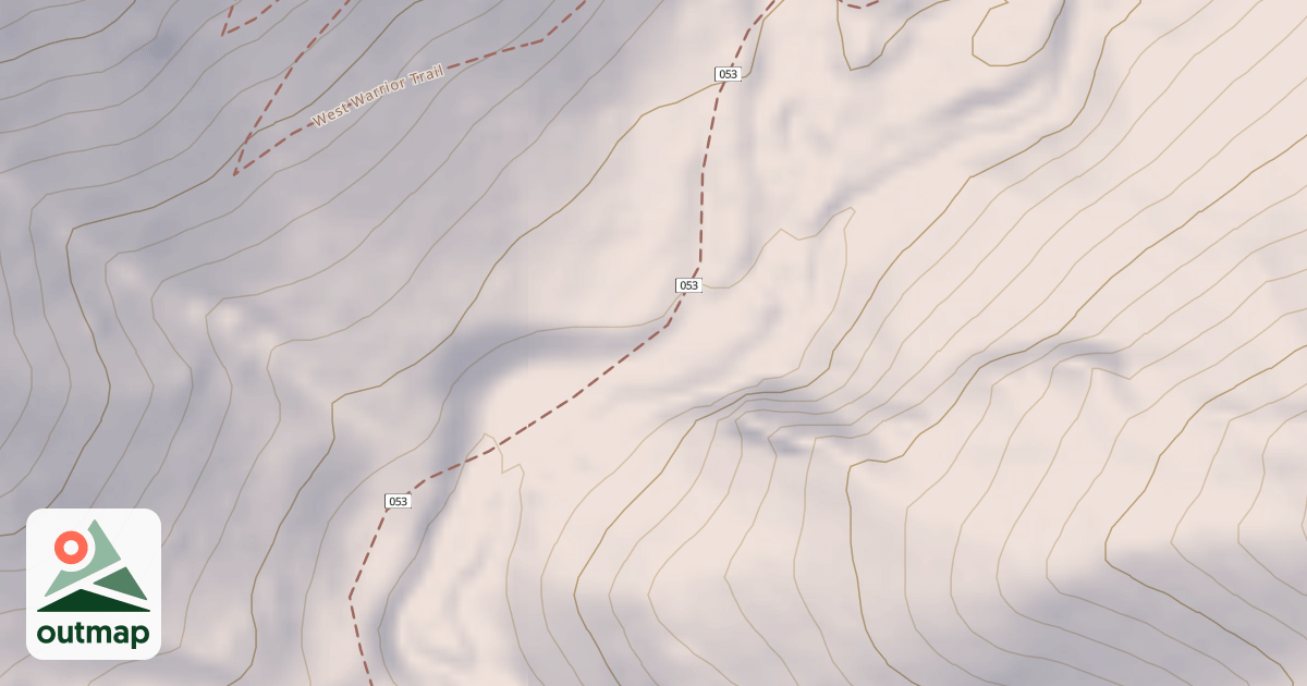 Map of BLACK WARRIOR