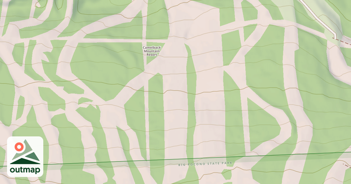 Map of Rhododendron Glen