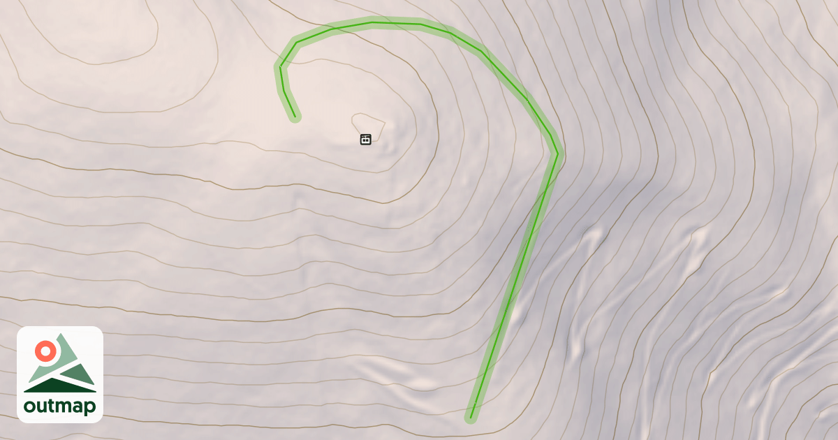 Map of Upper Traverse