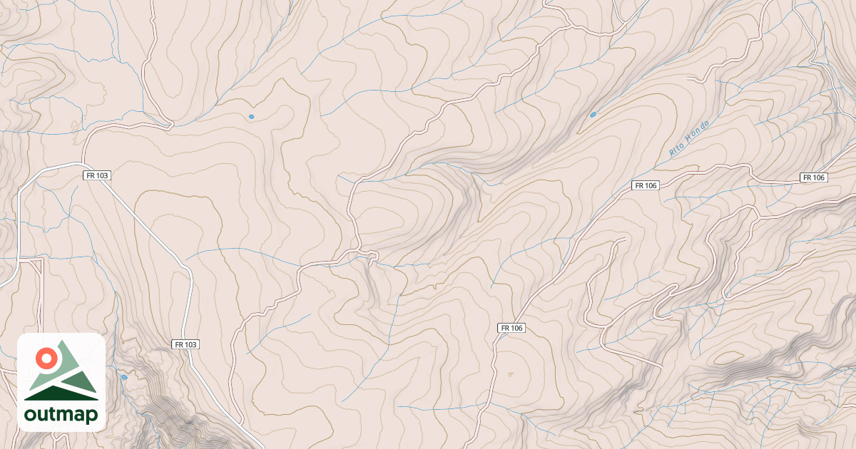 Map of TRAIL GULCH