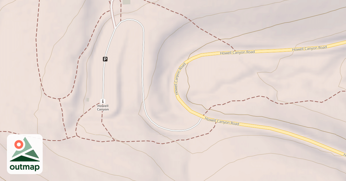 Map of HOWELL CANYON PARKING L*