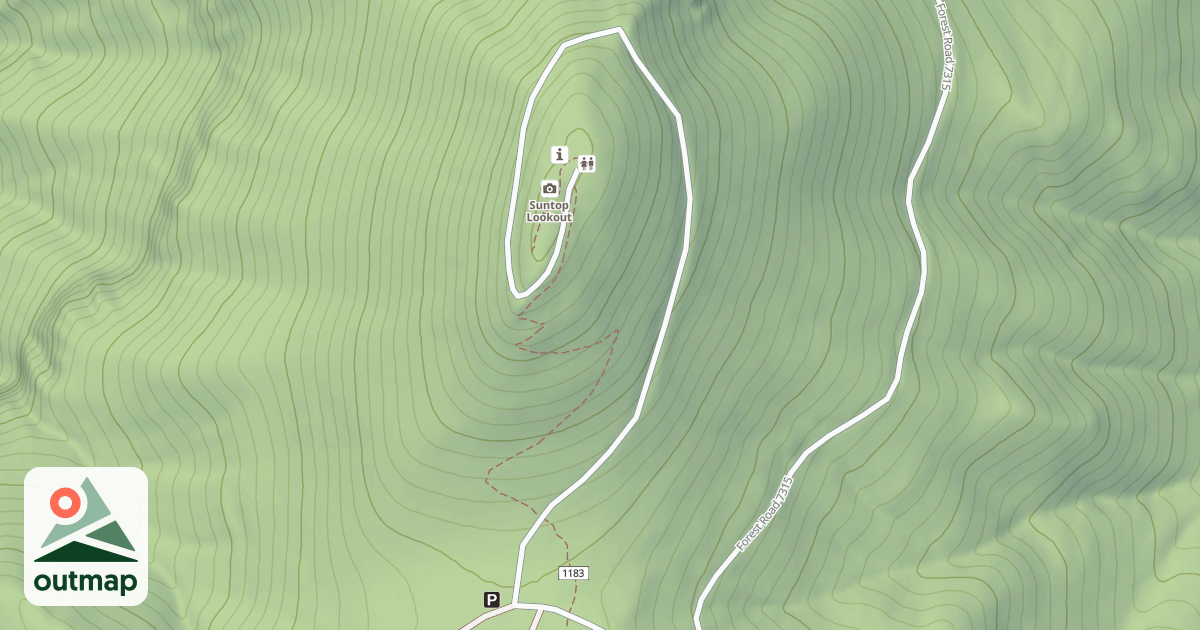 Map of SUNTOP