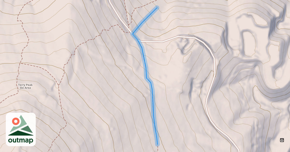Map of Terry Cut Across