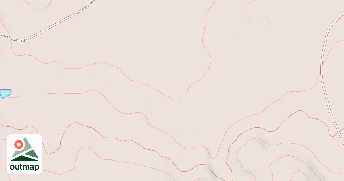 Map of COYOTE SPRING