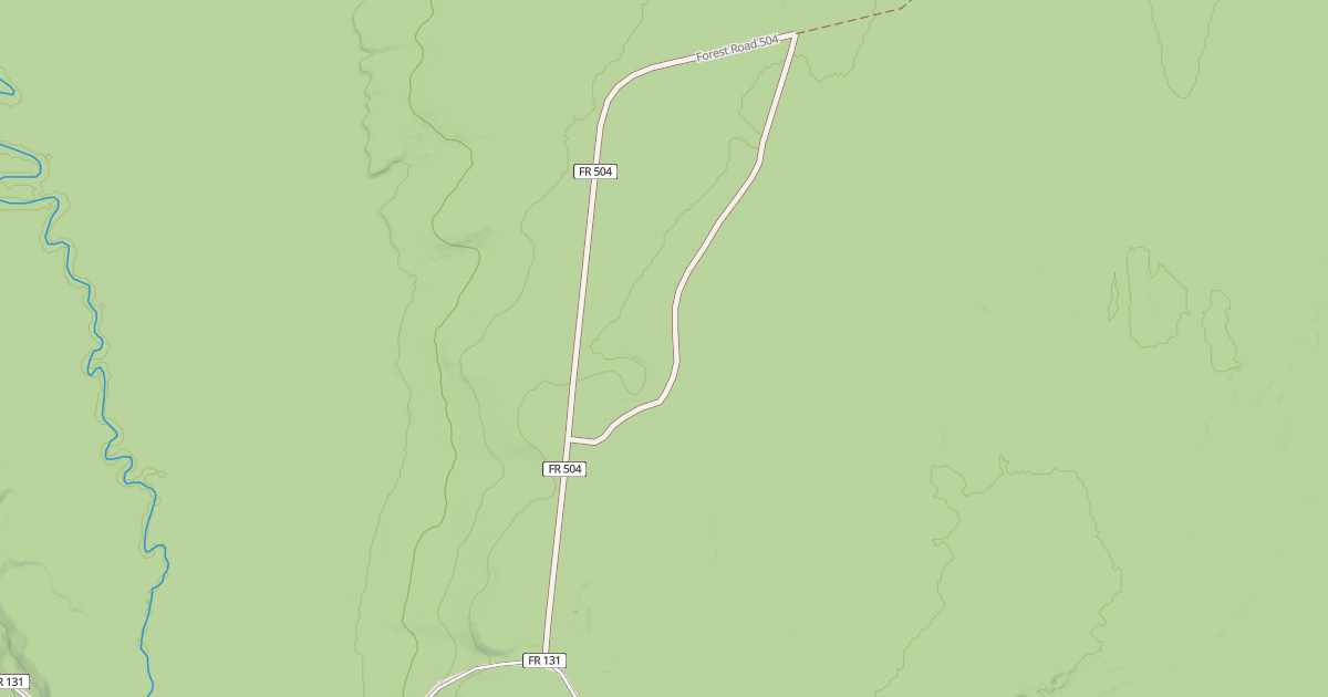 Map preview of FR 504