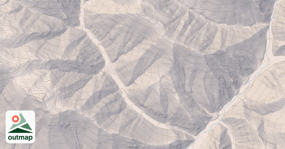 Map of CORRAL CANYON