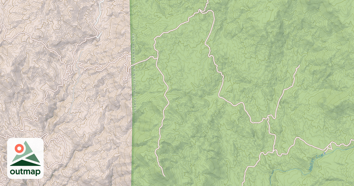 Map of ANGELUS HILL