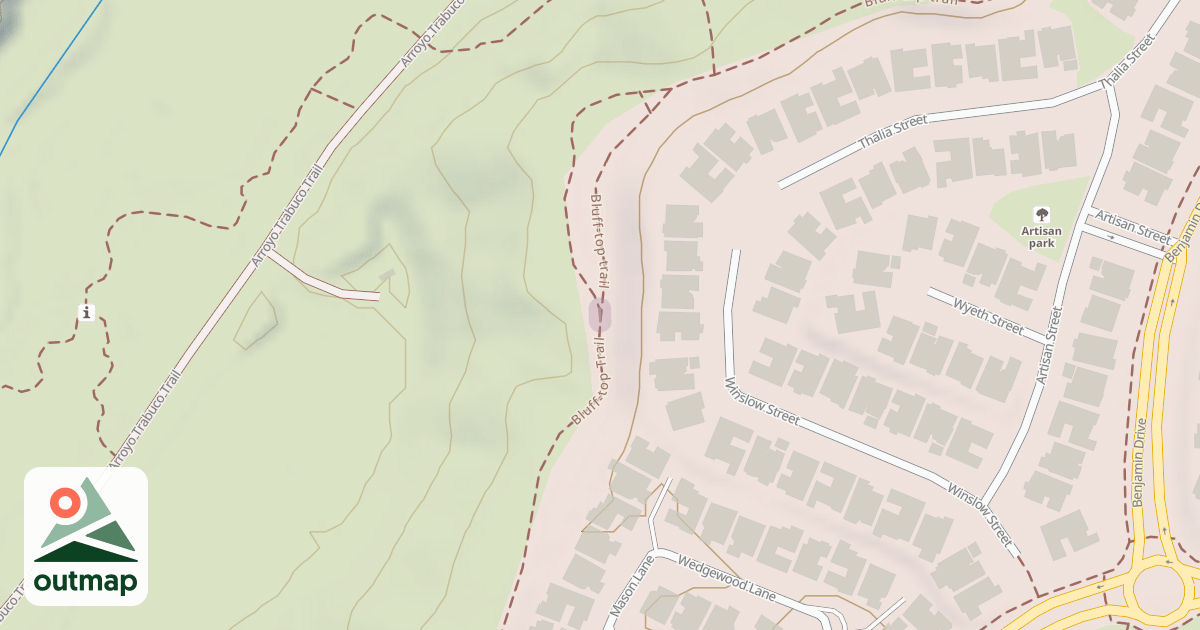 Map of Ladera Ranch Trails