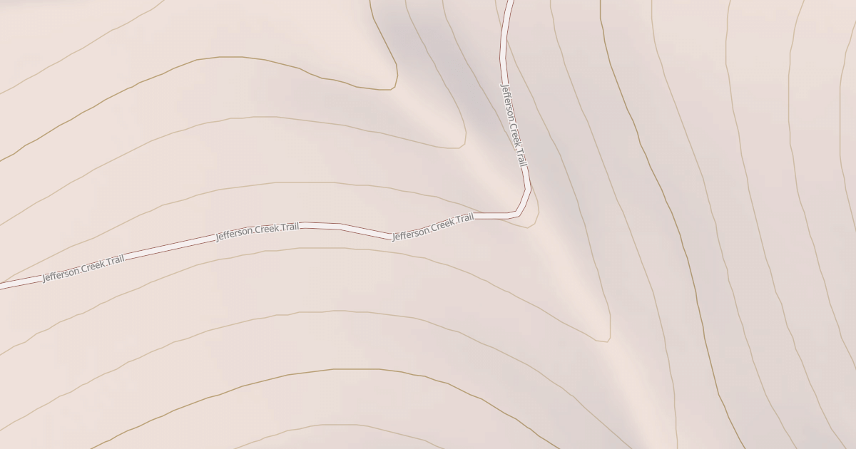 Map preview of Jefferson Creek