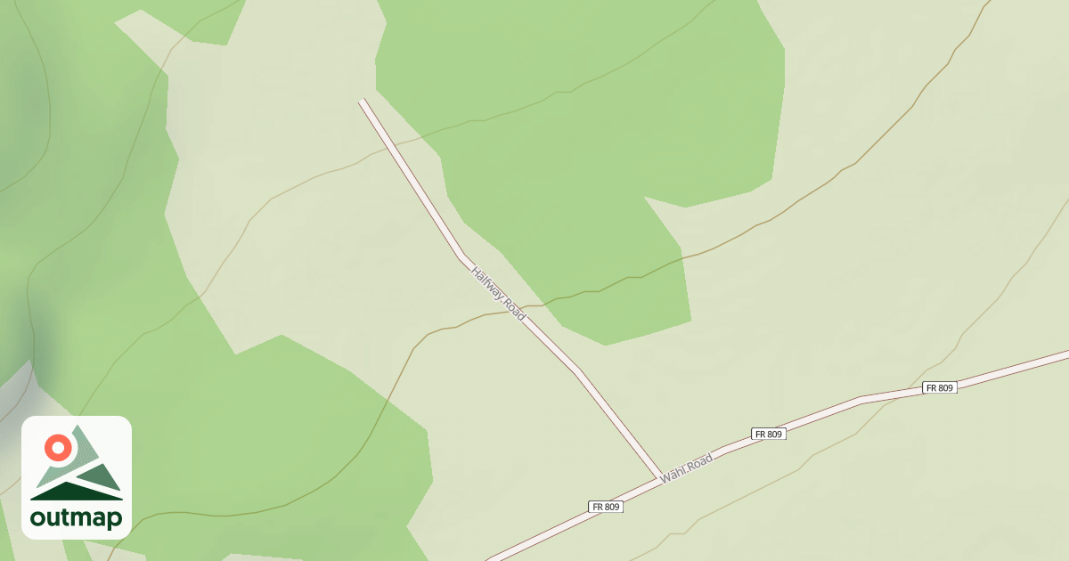 Map of HALFWAY