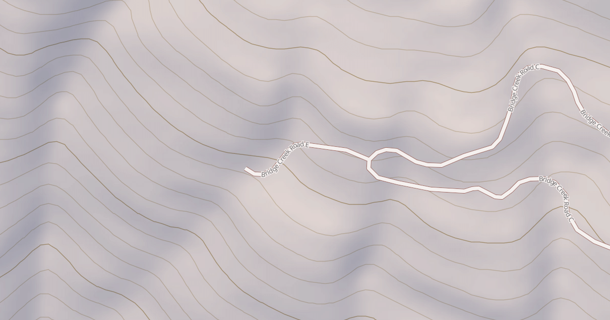Map preview of BRIDGE CREEK E