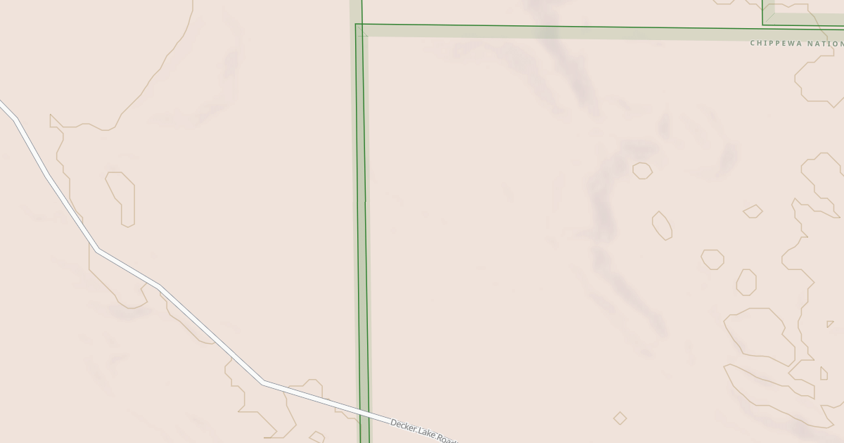 Map preview of DECKER LAKE SPUR K