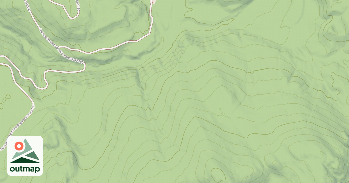 Map of USFS Motor Vehicle Use Map Roads {8CCF6A4B-B768-4754-A6BB-6601DF4E7929}
