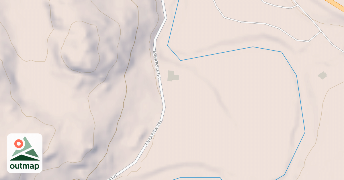 Map of SOUTH TONGUE BLOCK B LOT A