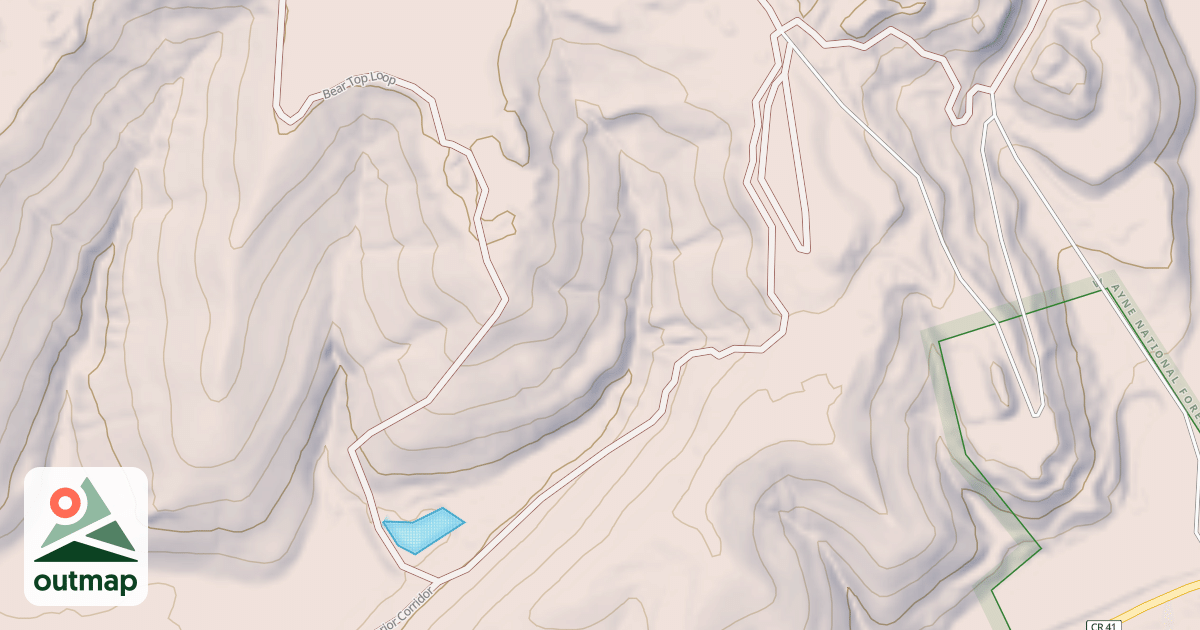 Map of Superior Corridor