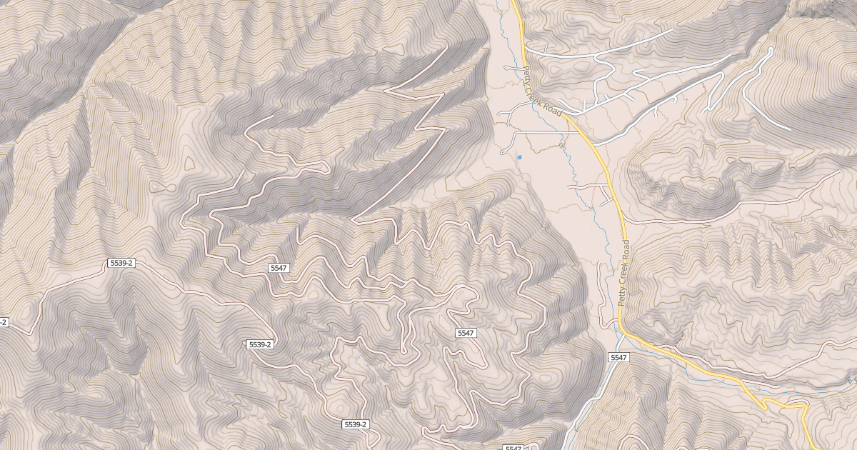 Map preview of GARDEN CREEK