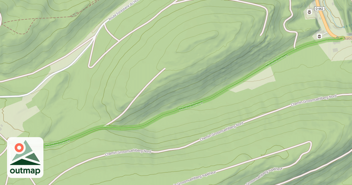 Map of Muehlthalerweg