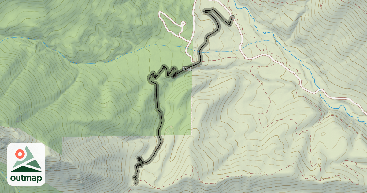 Map of Long Loop Trail