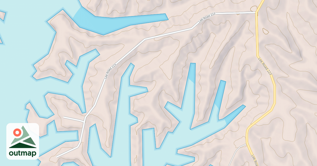 Map of LONE PINE