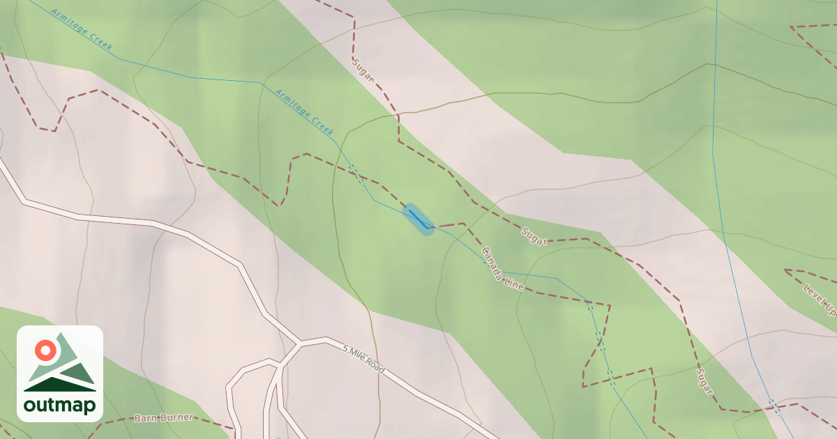 Map of Canada Line