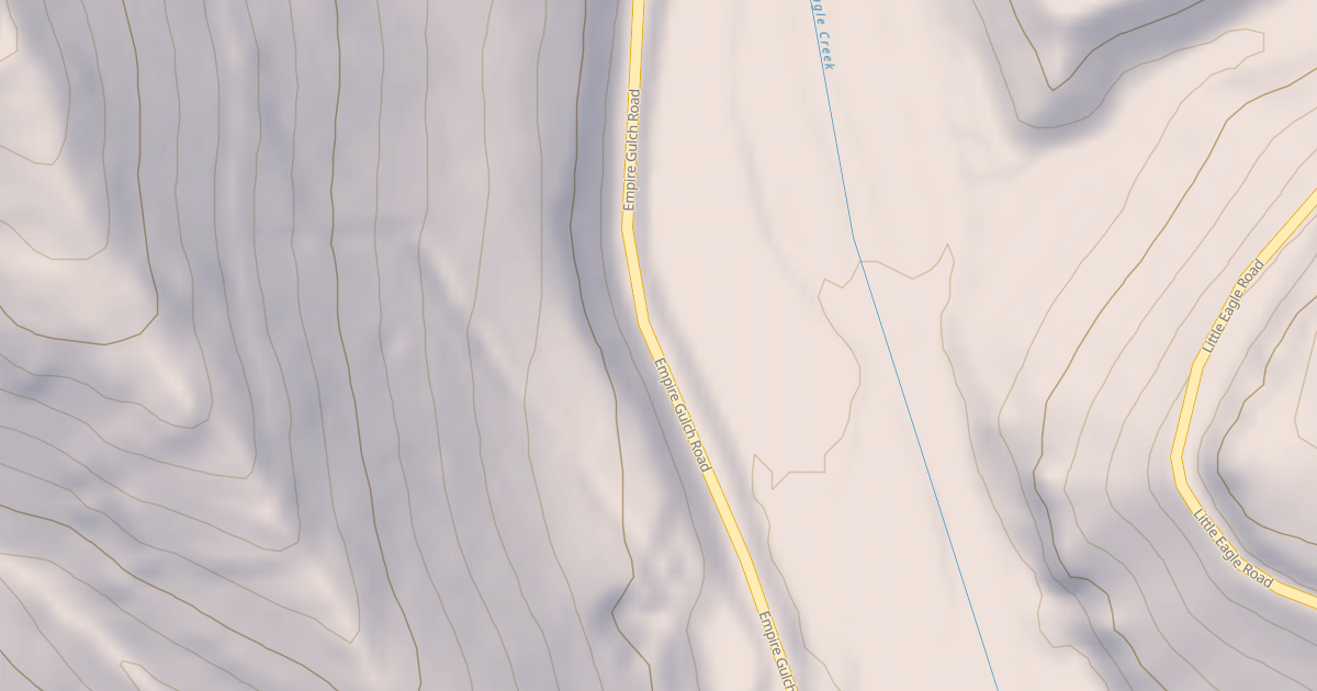 Map preview of Empire Gulch Snowmobile