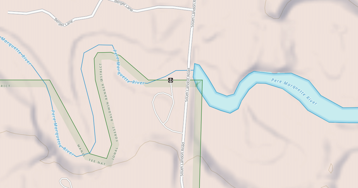 Map preview of LOWER BRANCH BRIDGE PARKING