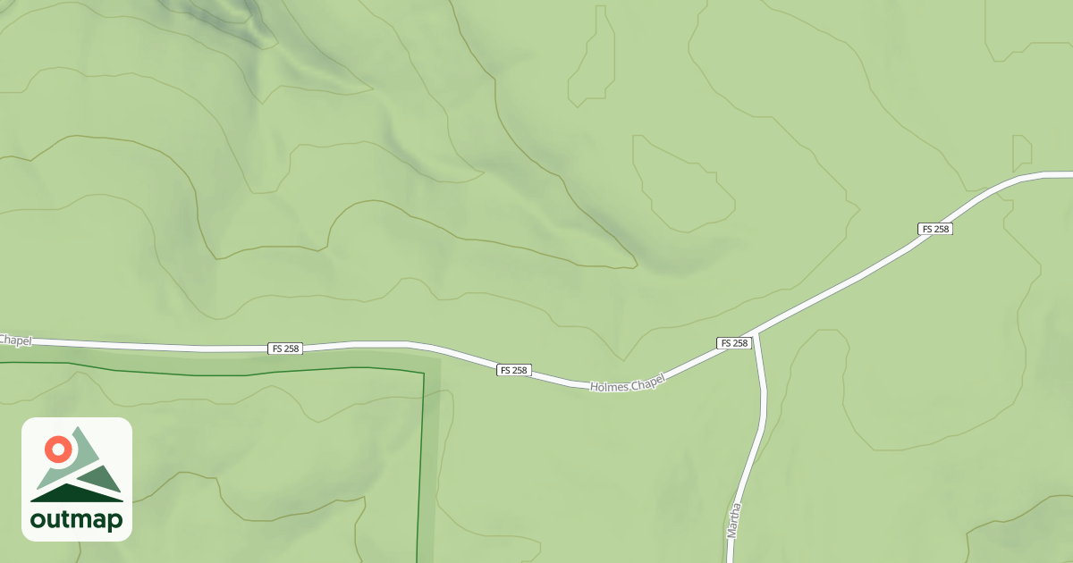 Map of HOLMES CHAPEL