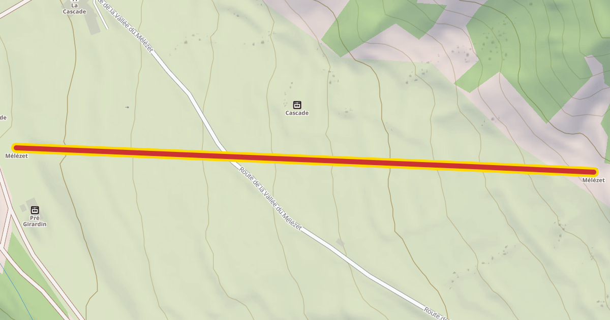 Map preview of Mélézet
