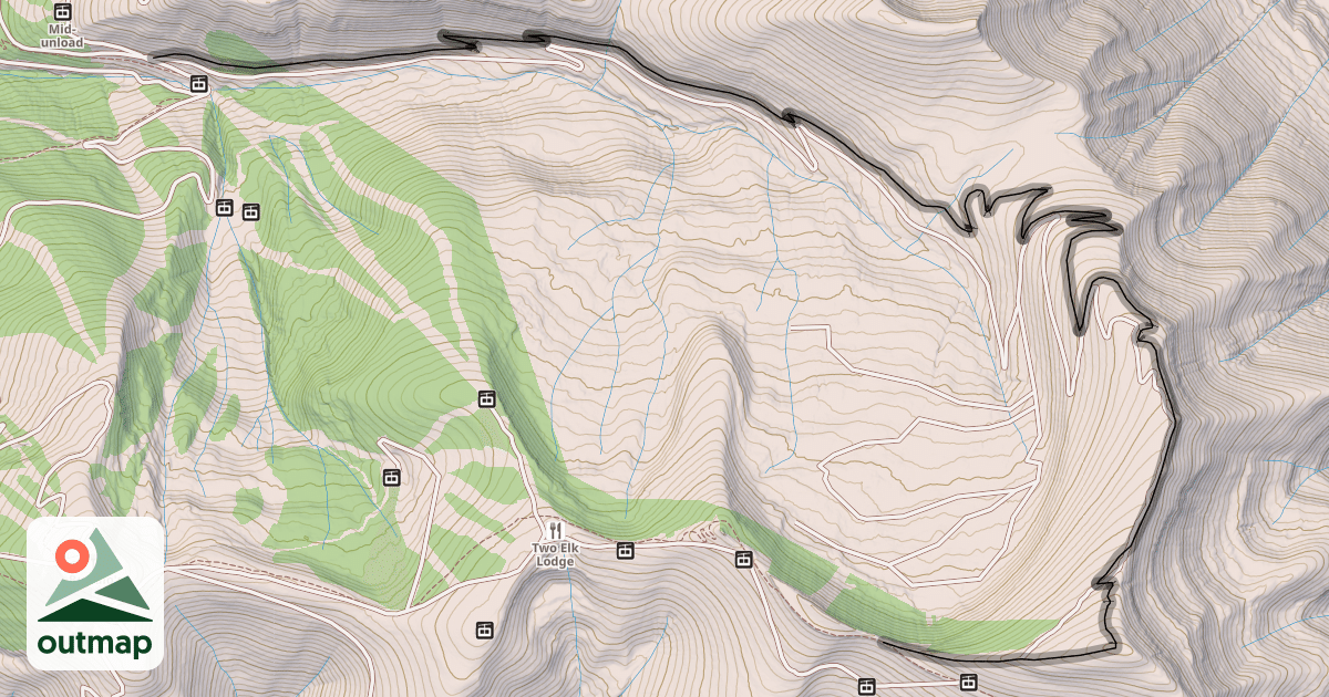 Map of Mill Creek Trail