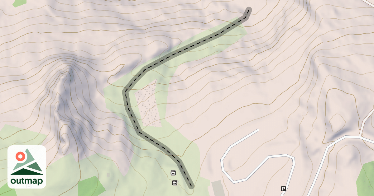 Map of Upper Snow Valley