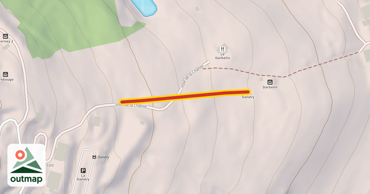 Map of Dandry