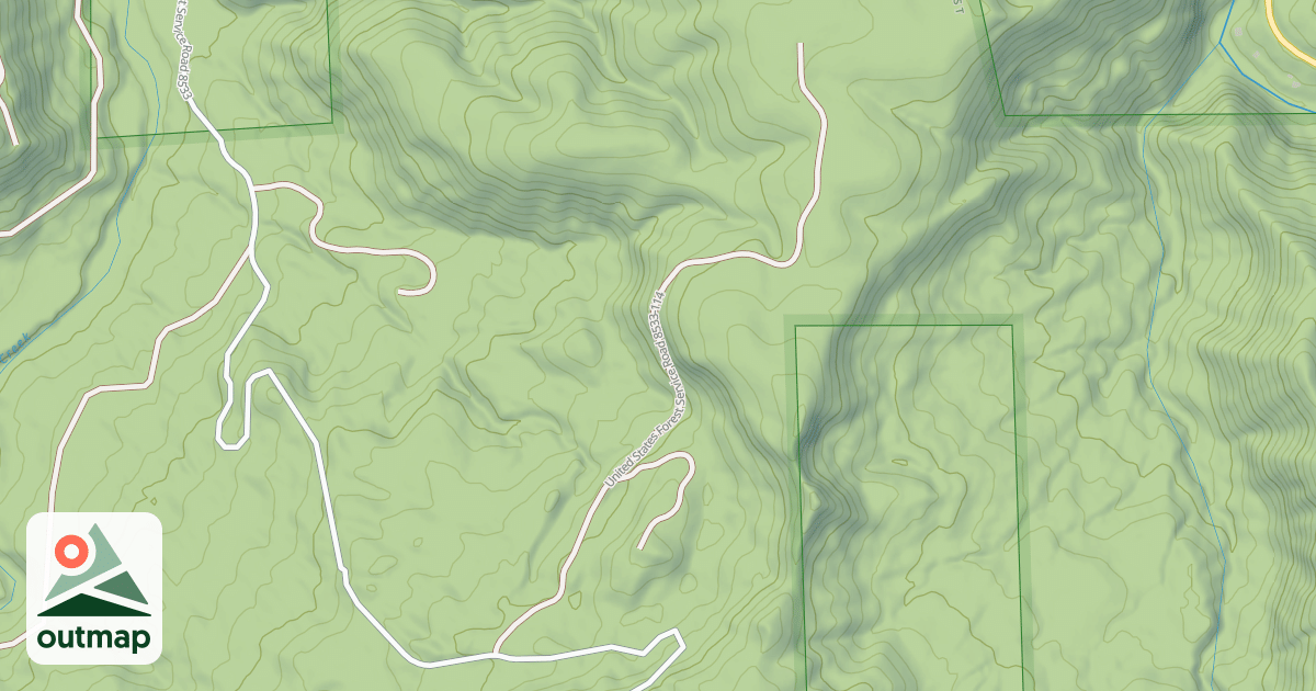 Map of THRALLSBURGH