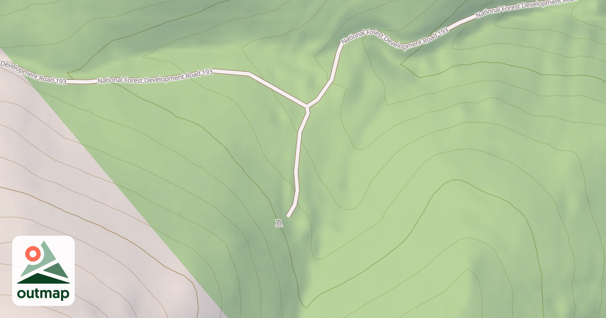 Map of SHORT SPUR ROAD D