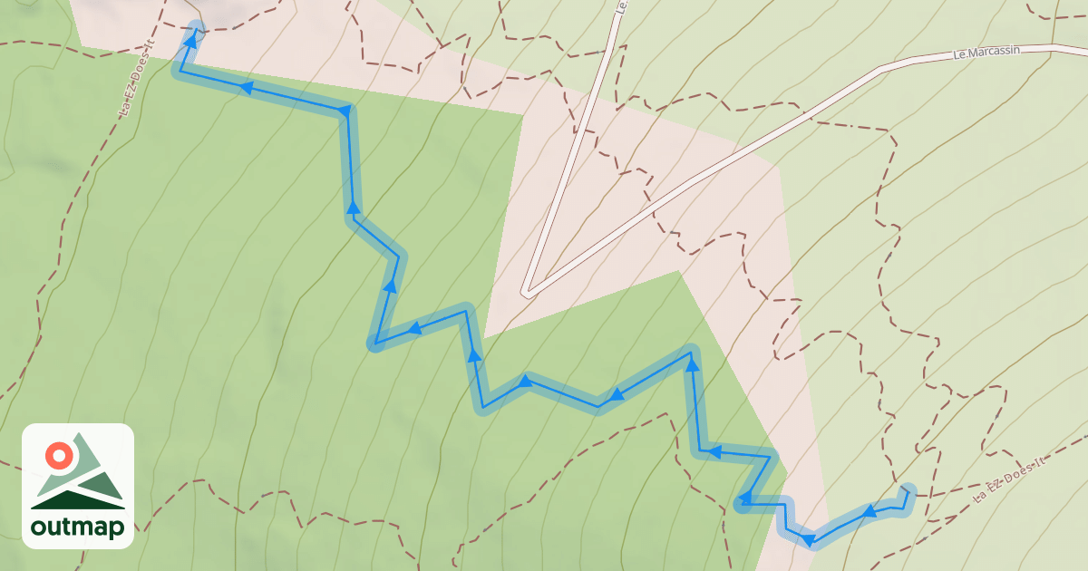 Map of La Kaskas