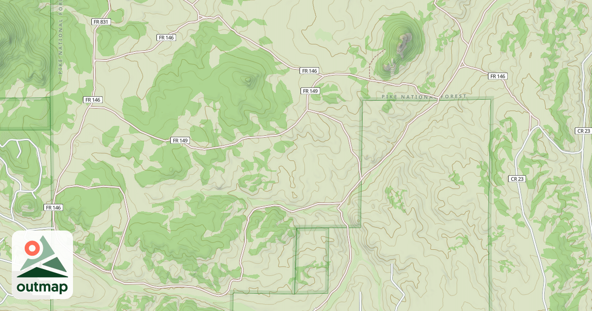 Map of EAGLE ROCK
