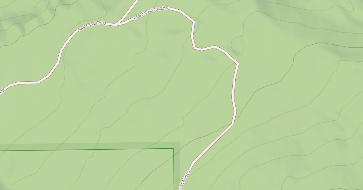 Map preview of USFS Motor Vehicle Use Map Roads {88EDAACB-C44F-4D36-8287-664BB1E188C1}