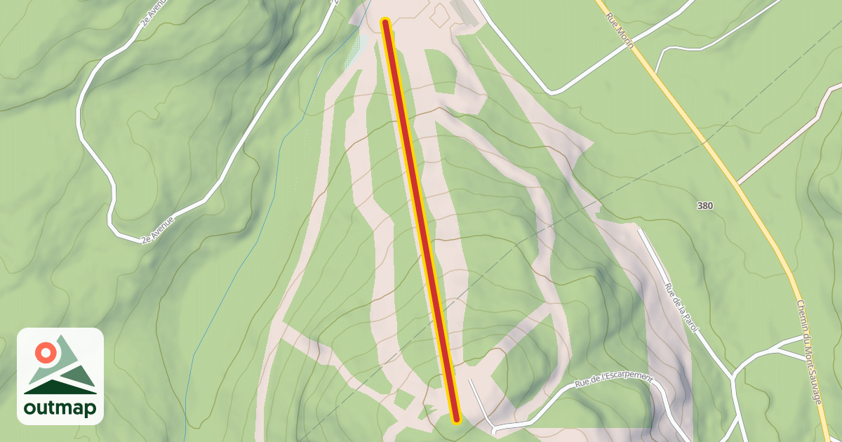 Map of T-Bar