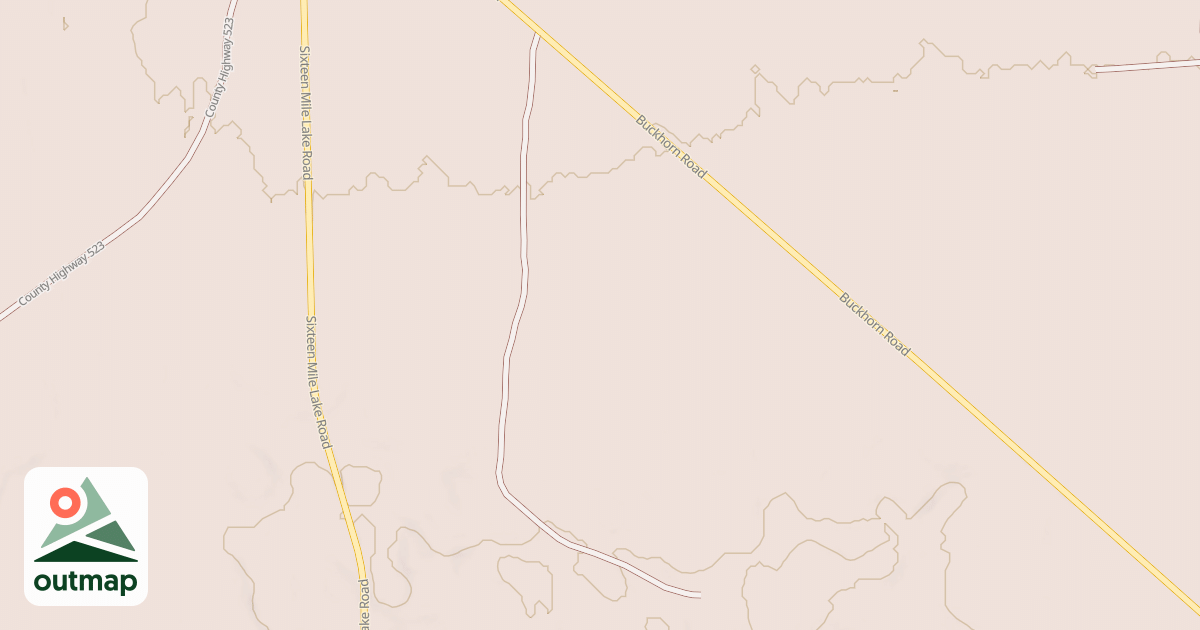 Map of HOOK ROAD
