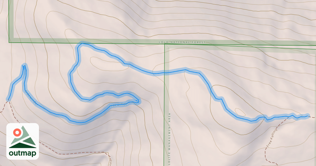 Map of Sidewinder